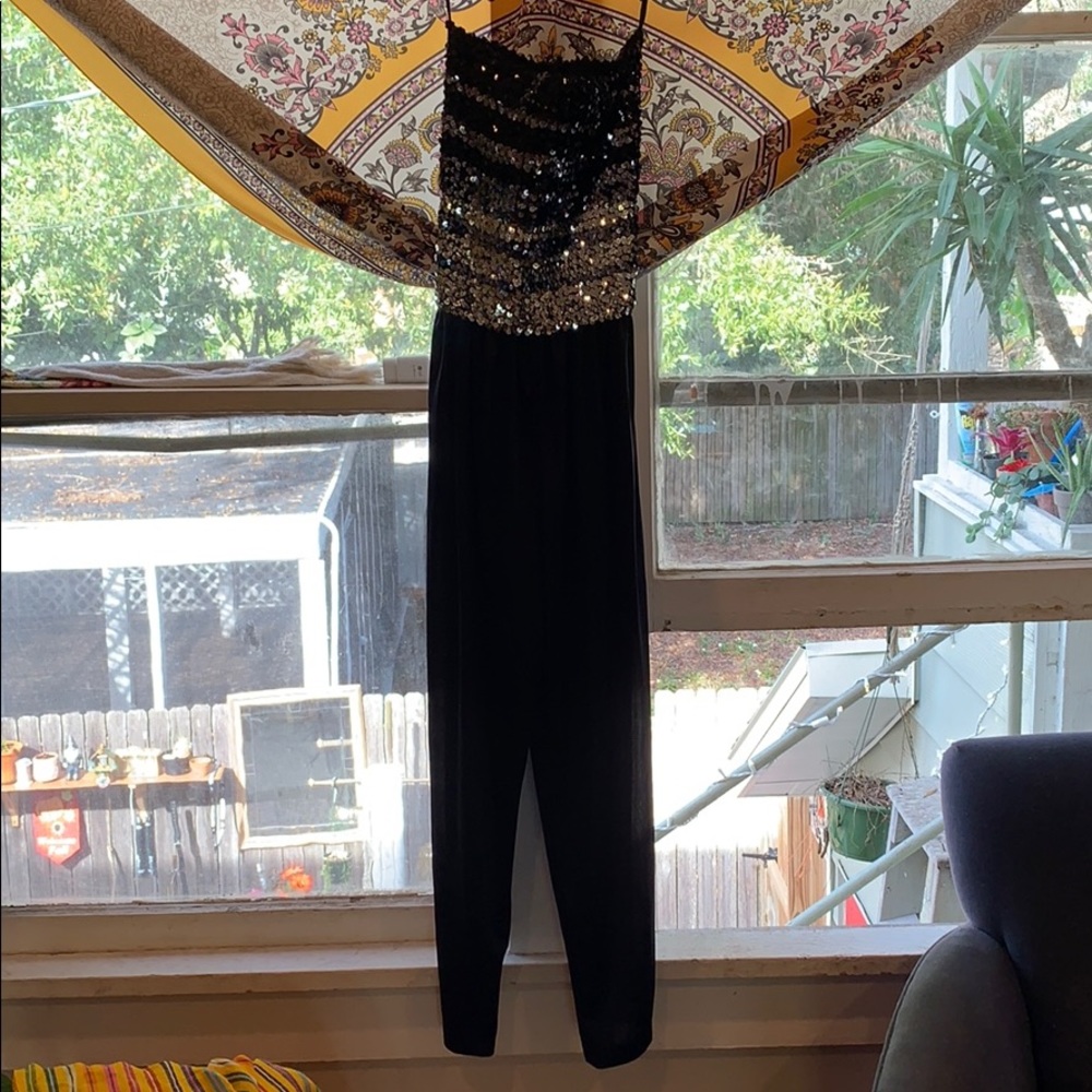 Strapless Sequence Romper